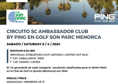CIRCUITO SC AMBASSADOR CLUB by PING 06/04/2024